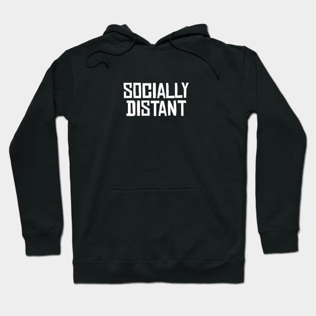 Socially Distant Corona Virus Hoodie by SeattleDesignCompany